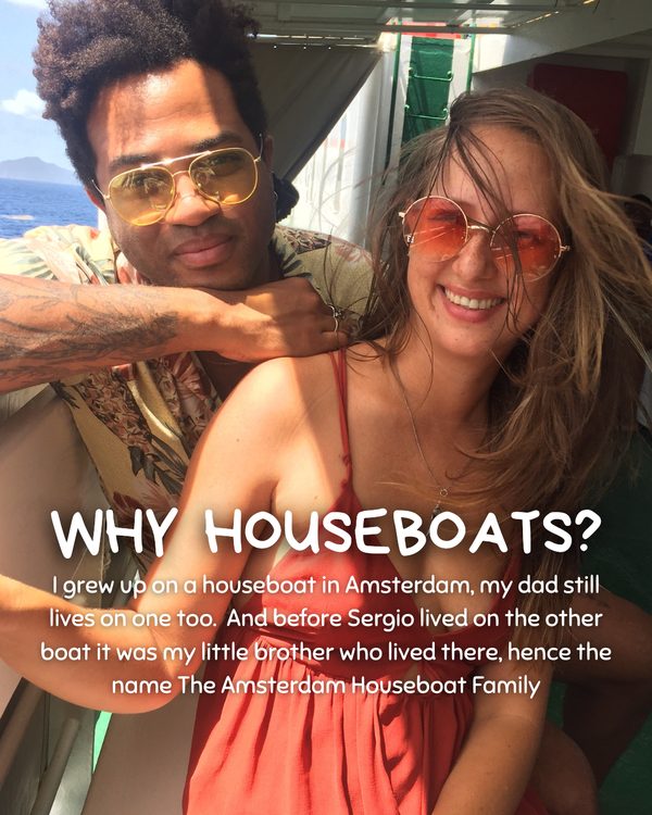 Why houseboats slide